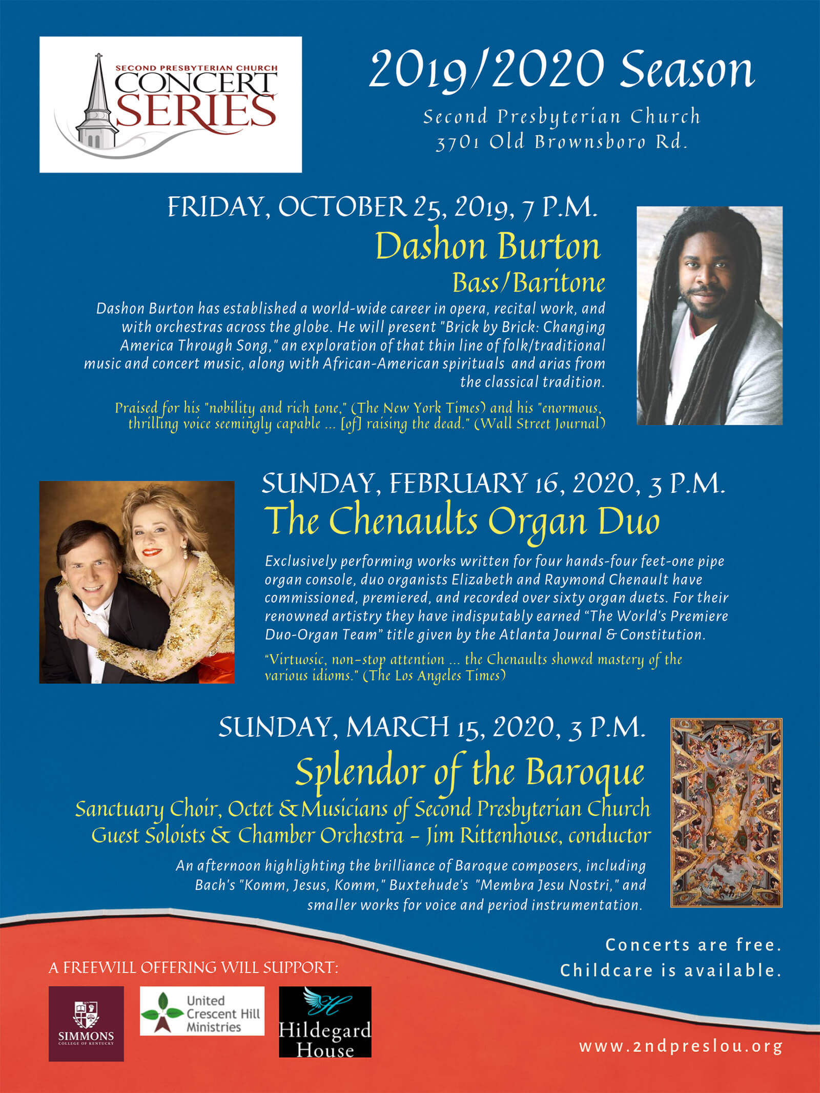 2019/20 Concert Series