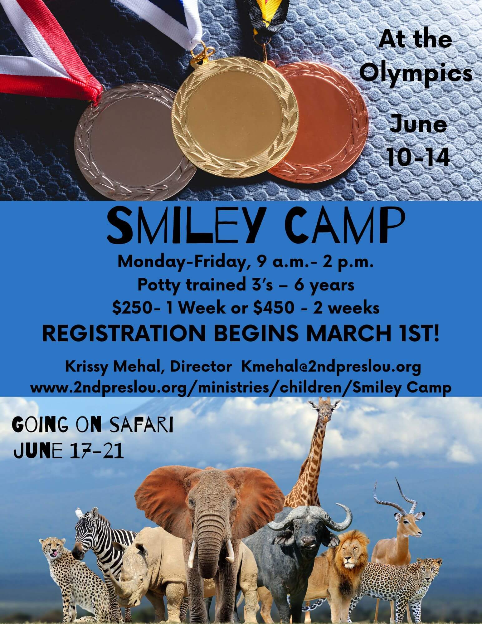Smiley Camp 2024 Poster