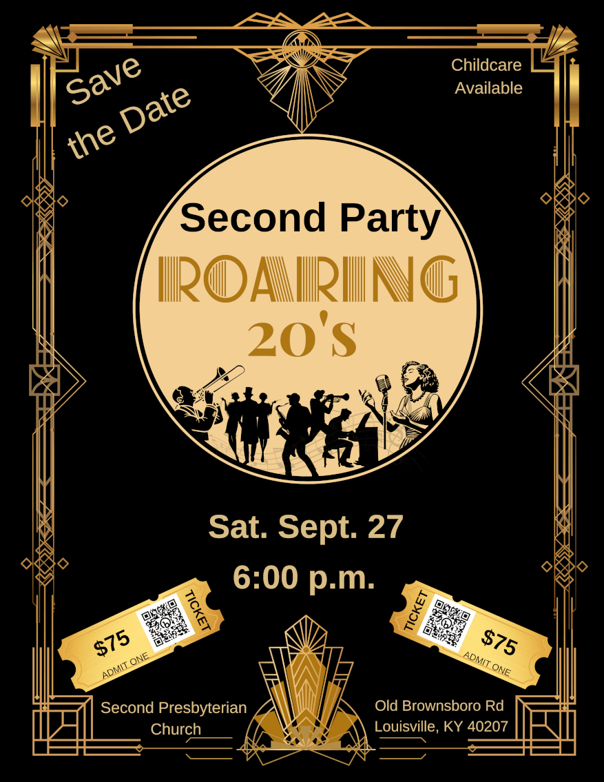 Second Party Roaring 20's - September 27, 2025