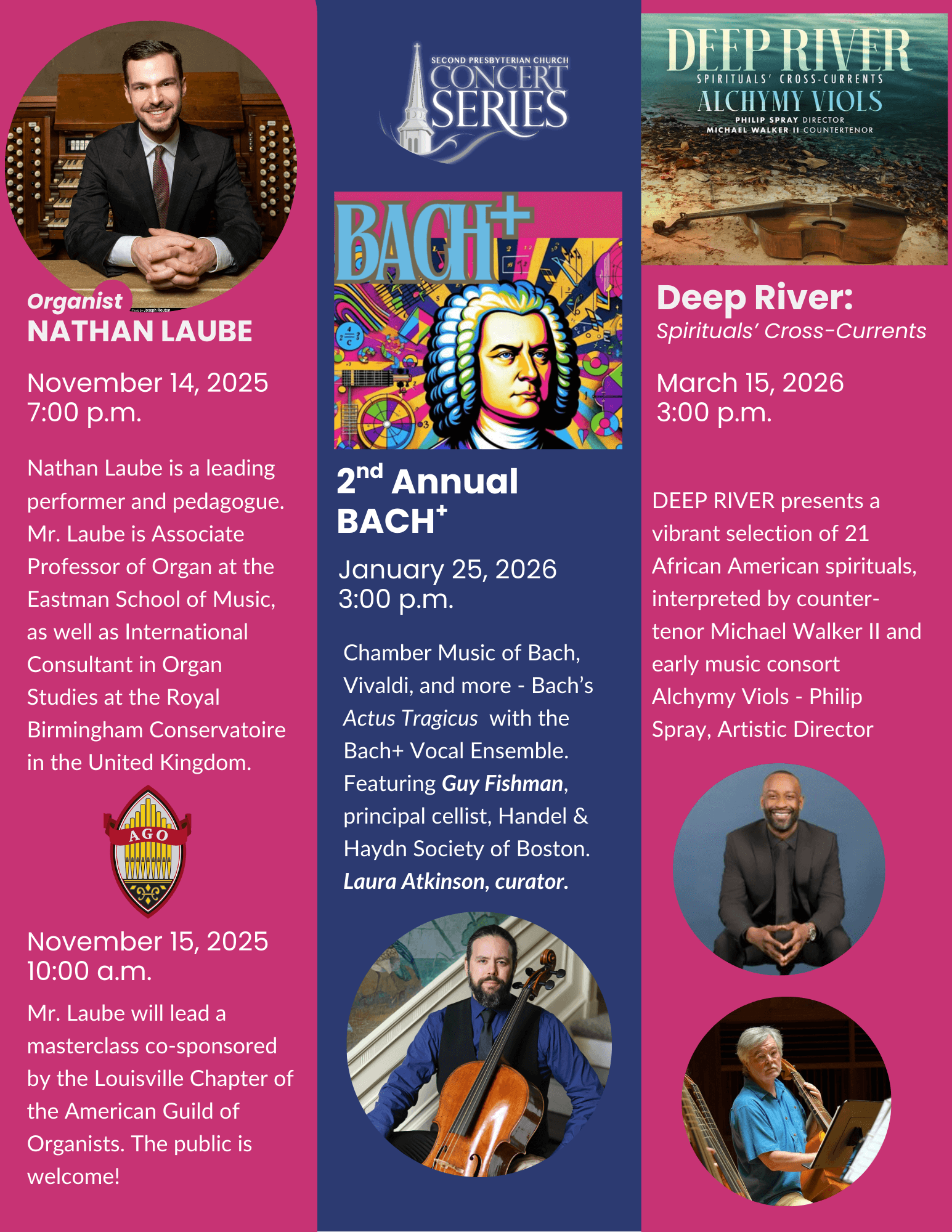 2025-2026 Concert Series Brochure