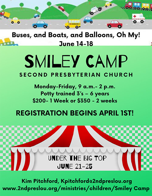 Smiley Camp Flyer